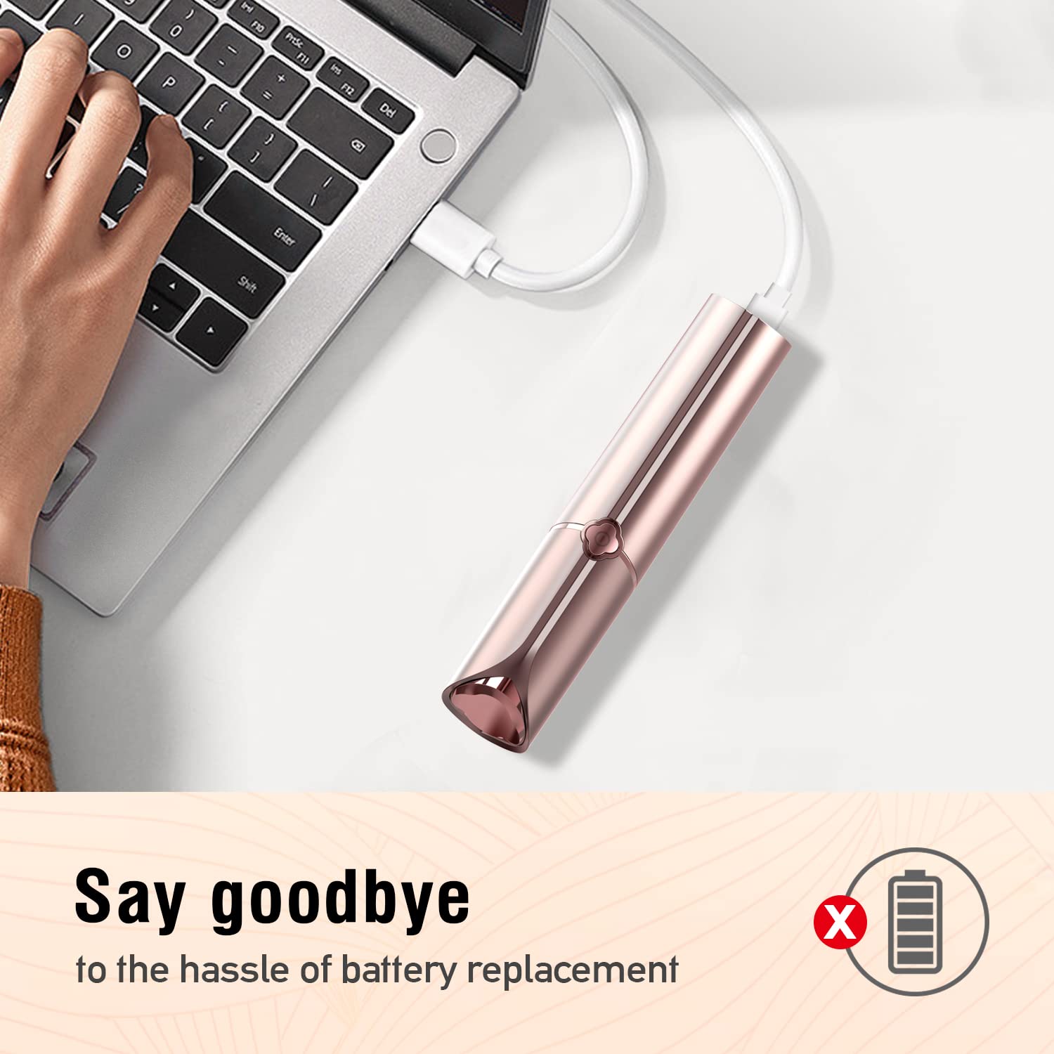 Facial Hair Removal for Women, Hair Removal Device(2023), SEIHAI Rechargeable Hair Remover for Women, Facial Hair Remover for Fa