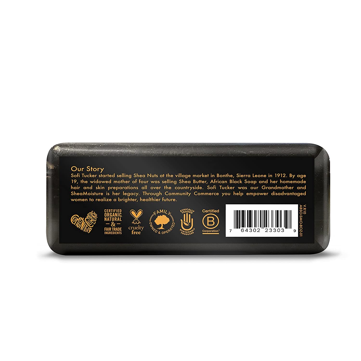Shea Moisture African Black Soap With Shea Butter 8 Oz (Pack Of 5)