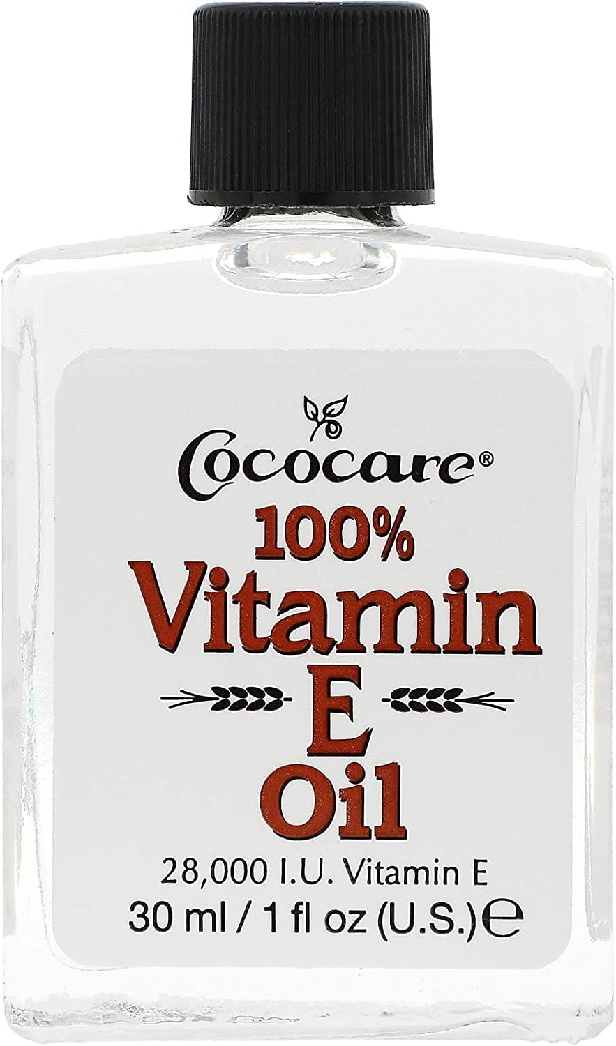 Cococare 100% Vitamin E Oil, 1 oz (Pack of 4)