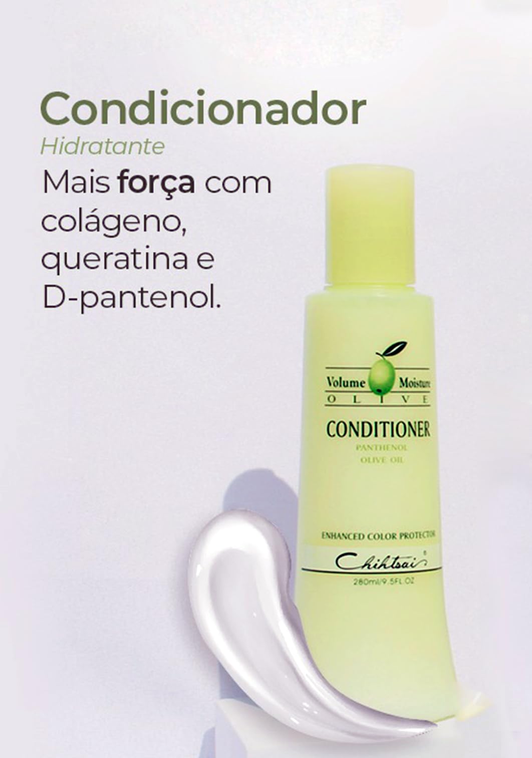 Chihtsai Olive Shampoo & Conditioner set 9.5 oz EACH