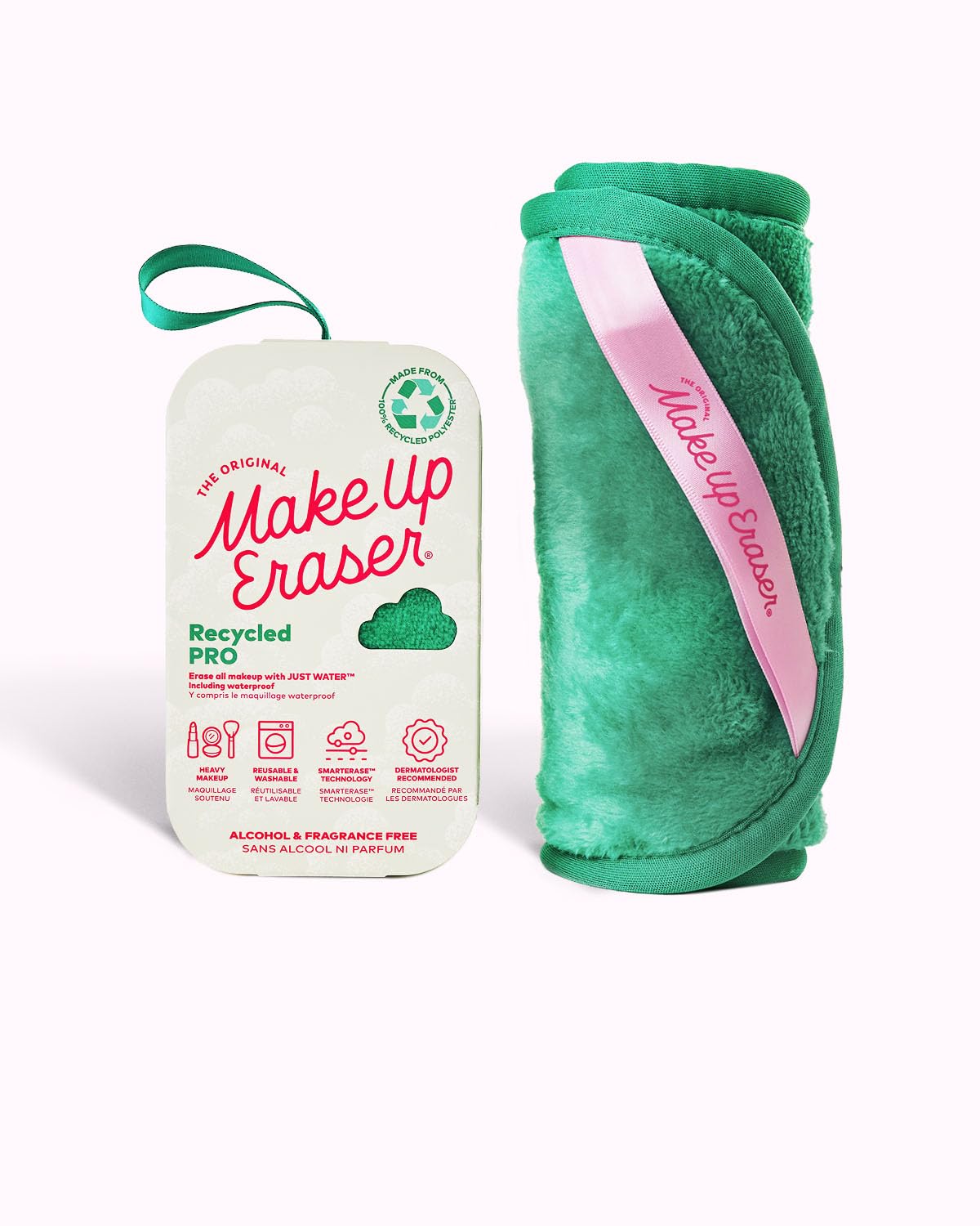 The Original Makeup Eraser Pro, Effortlessly Remove All Makeup Using Only Water, Including Waterproof Mascara, Eyeliner, Foundat