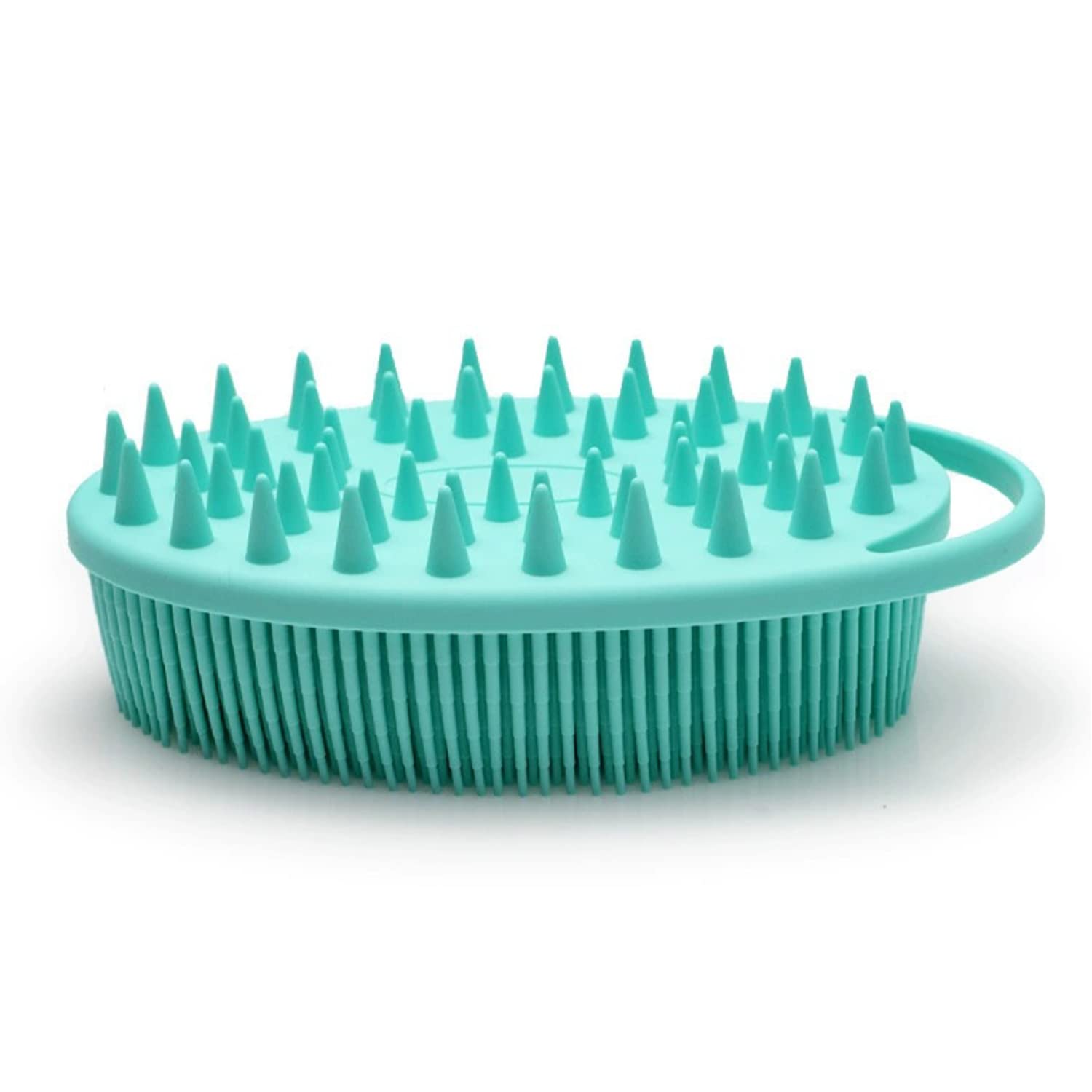 Silicone Body Brush, Exfoliating Body Scrubber, Silicone Body Scrubber Loofah, Silicone Bath Brush, Soft Exfoliating Body Bath S