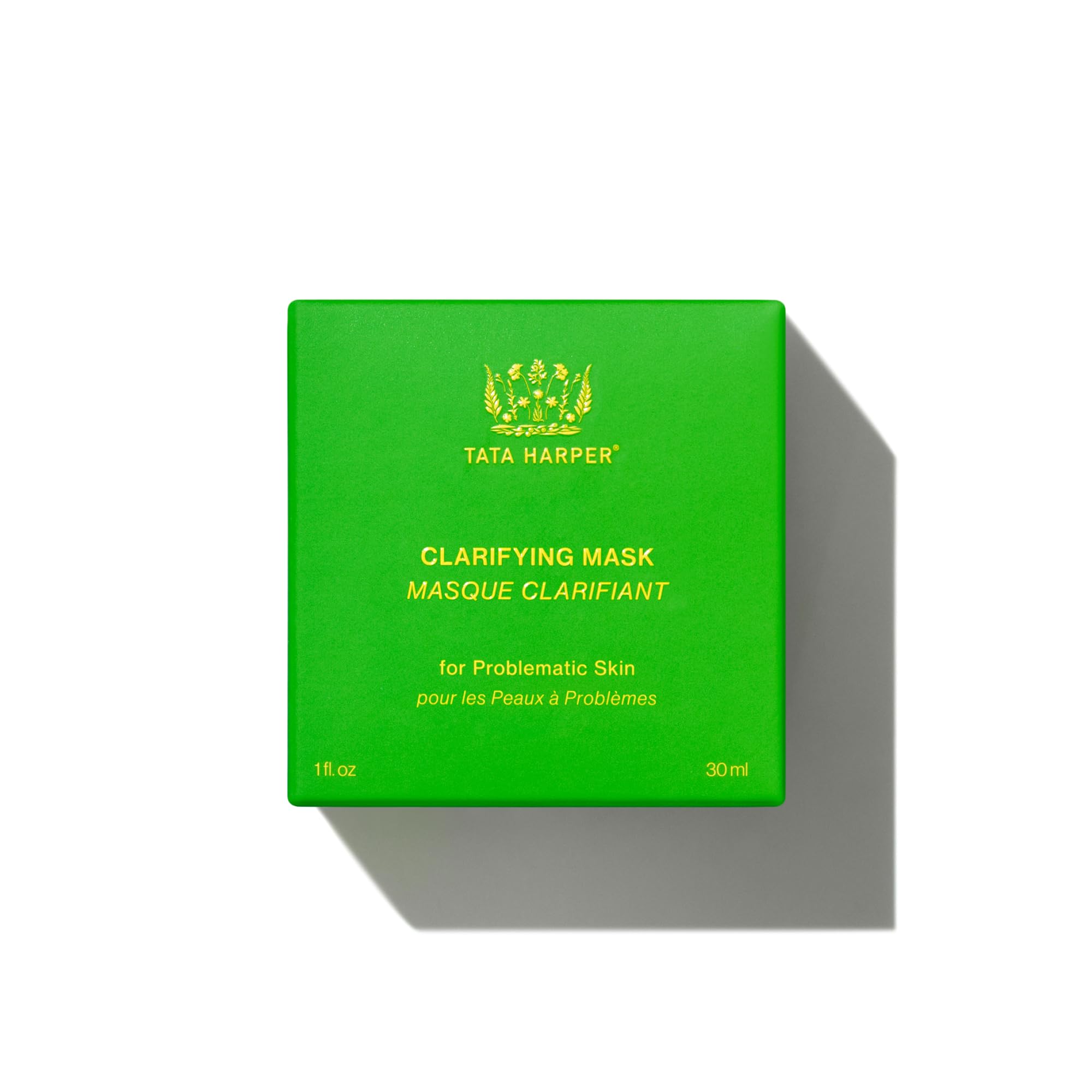 Tata Harper Clarifying Mask, Salicylic Acid & Lactic Acid Blemish Treatment, 100% Natural, Made Fresh in Vermont, 30ml