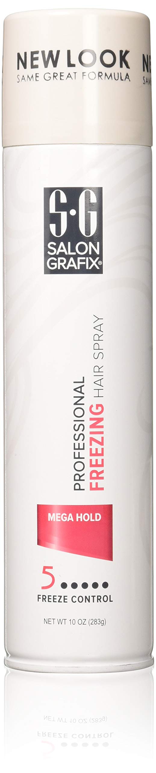 Salon Grafix Freezing Hair Spray,Mega Hold,10-Ounce (Pack Of 3)