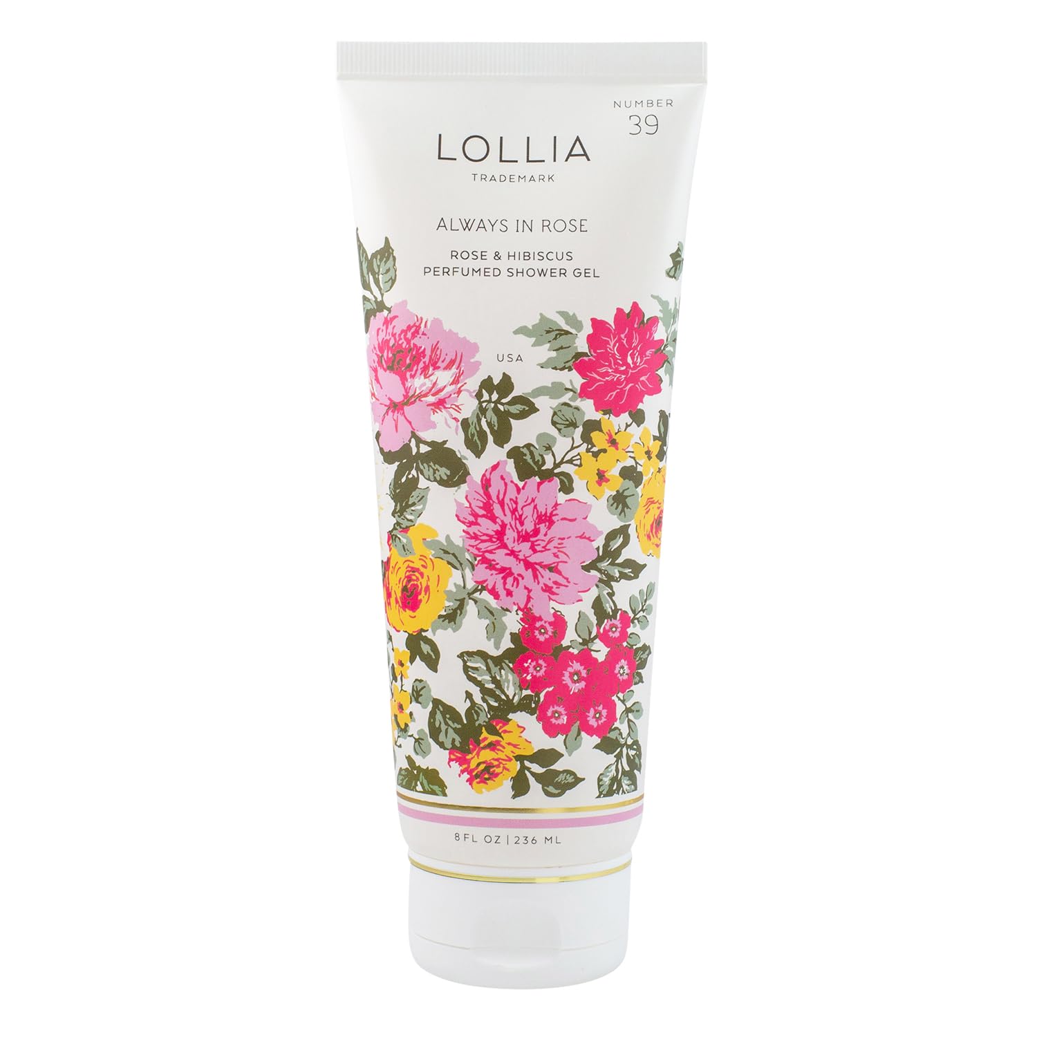 Always In Rose Perfumed Shower Gel By Lollia For Unisex - 8 Oz Shower Gel(D0102Hgrfeu)
