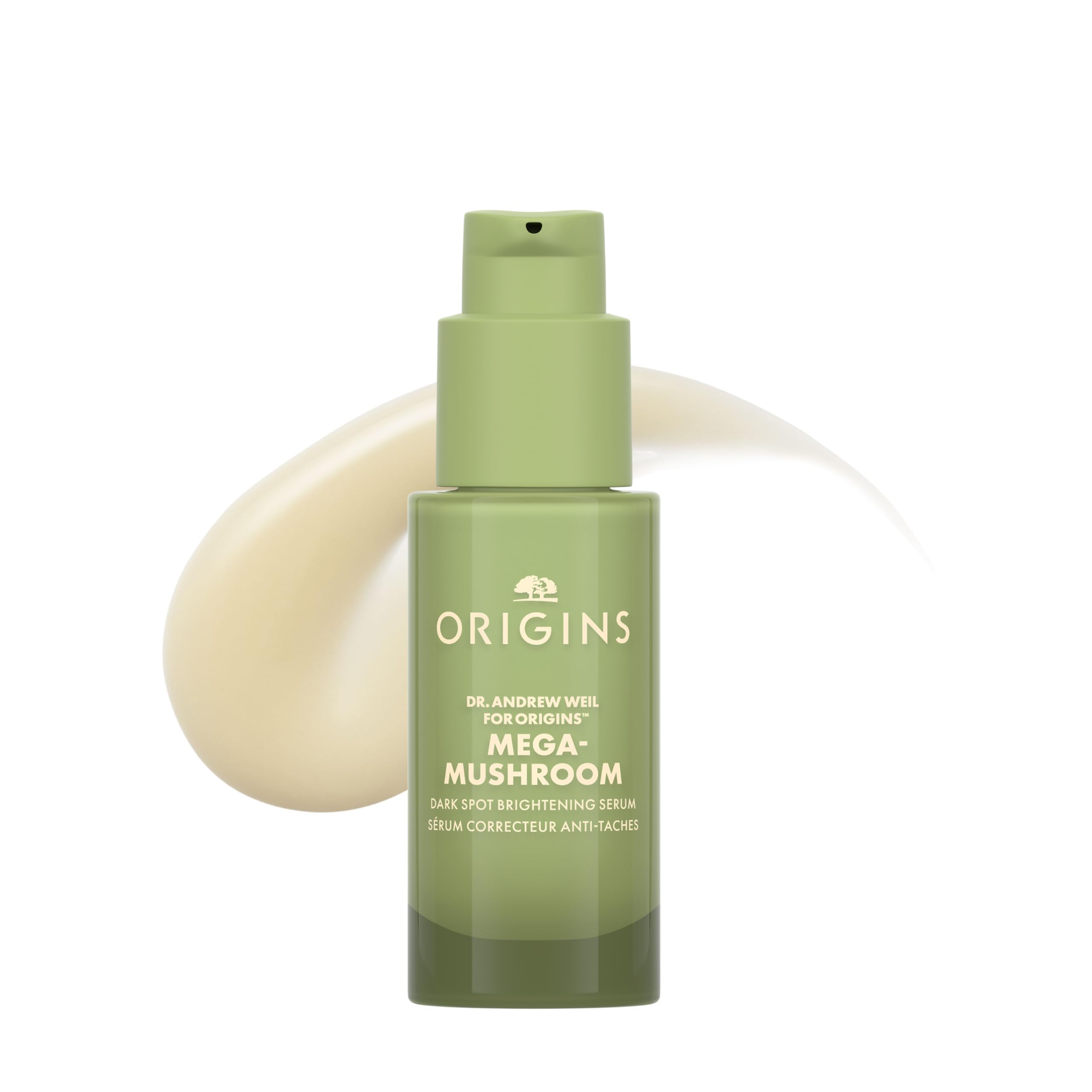 Origins Mega-Mushroom Dark Spot Serum | Reduces Visible Hyperpigmentation & Post-Acne Marks | With Vitamin C & Reishi Mushroom, 