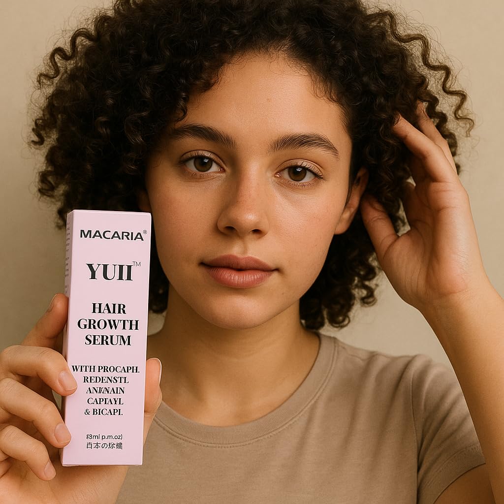 MACARIA Yuii hair growth serum for black women fast result