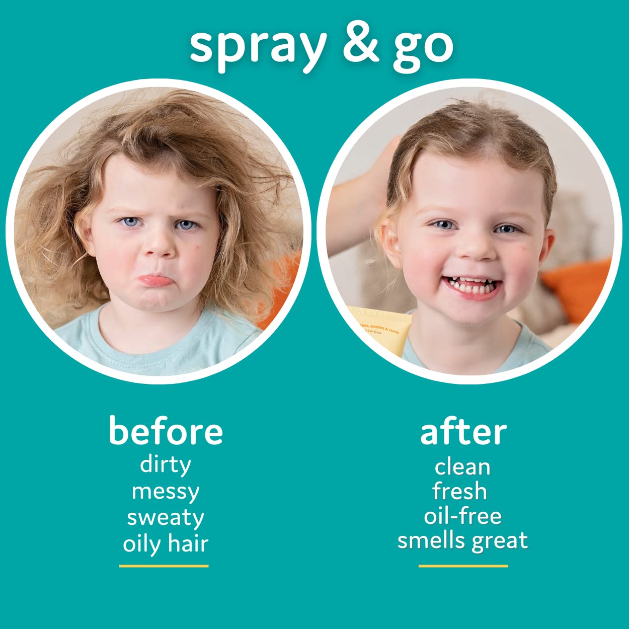 T Is For Tame - The First Dry Shampoo For Babies & Kids, Sensory Friendly, Waterless Scalp And Hair Cleanser, April 2023 Release