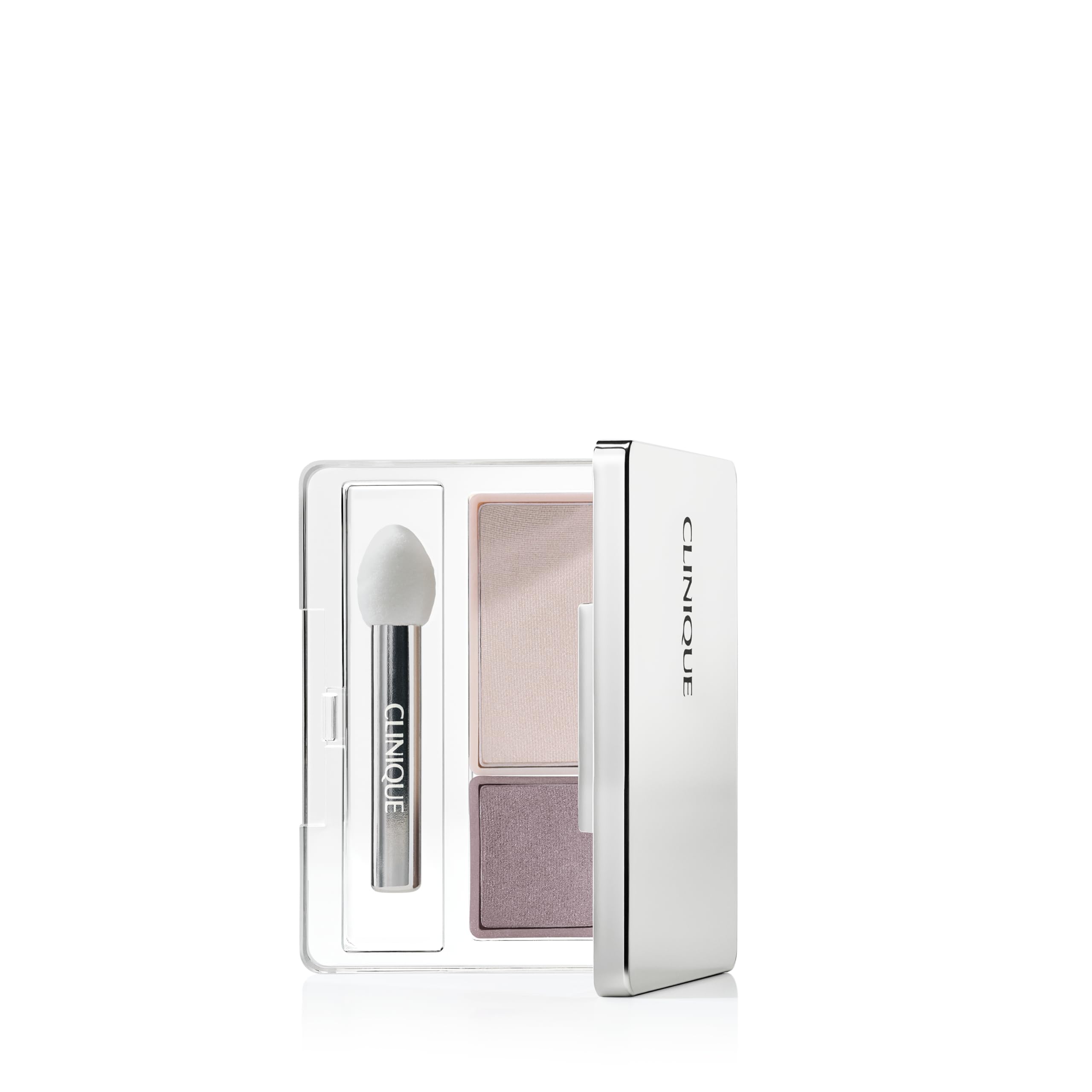 Clinique All About Shadow Duo Eye Shadow Makeup | Safe For Sensitive Eyes | Buildable + LongWearing Color | Smooth, Easy Applic