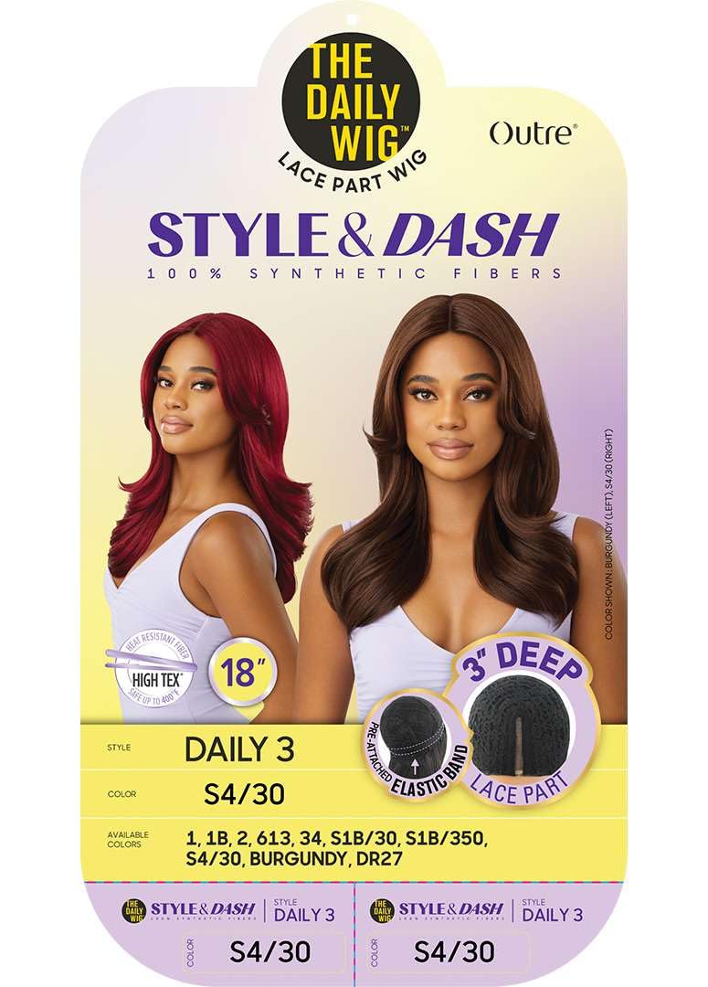 Outre The Daily Wig - Style & Dash - Daily 3 (DR27)