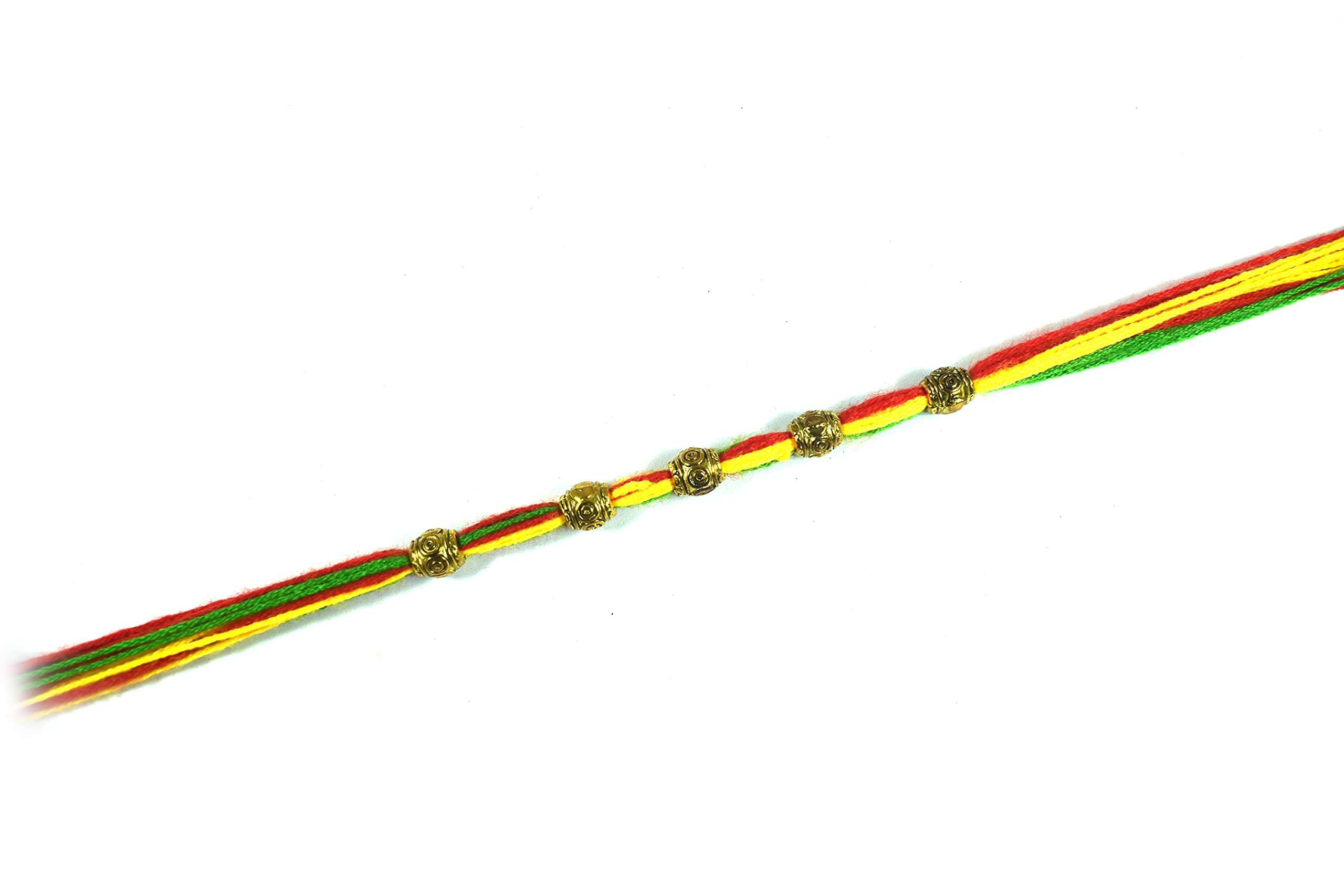 Urvi Creations Moli Thread Rakhi For Brother Rakhi For Bhaiya, Comfortable For Long Time