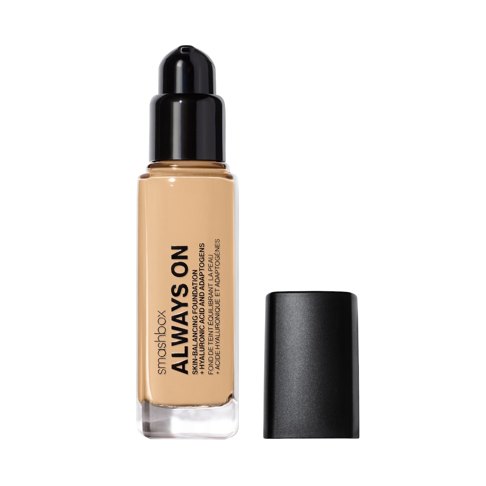 Smashbox Always On Skin-Balancing Foundation | Medium-To-Full Coverage Foundation | Hyaluronic Acid with a Natural-Looking, Seco