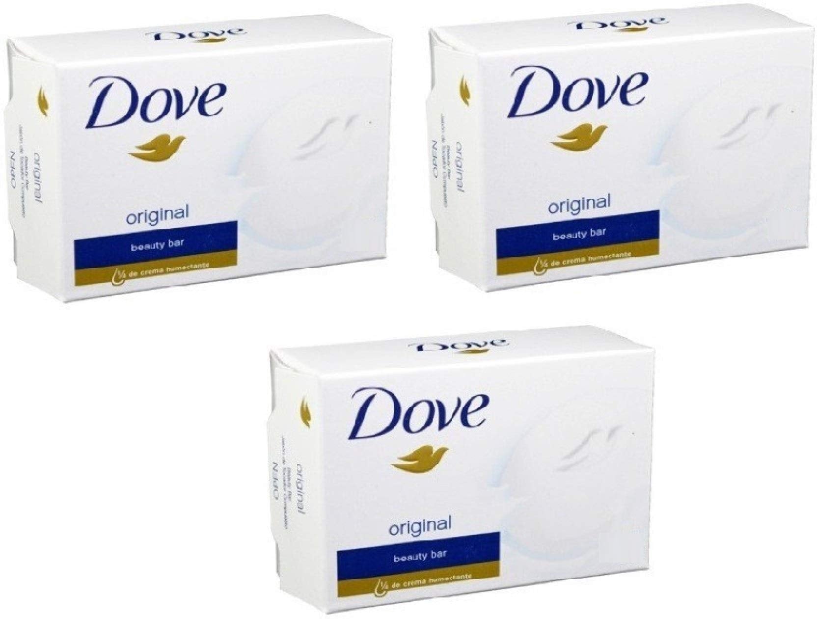 Dove (Imported) Beauty Cream Bar Soaps (135 Gms*3 Bars)
