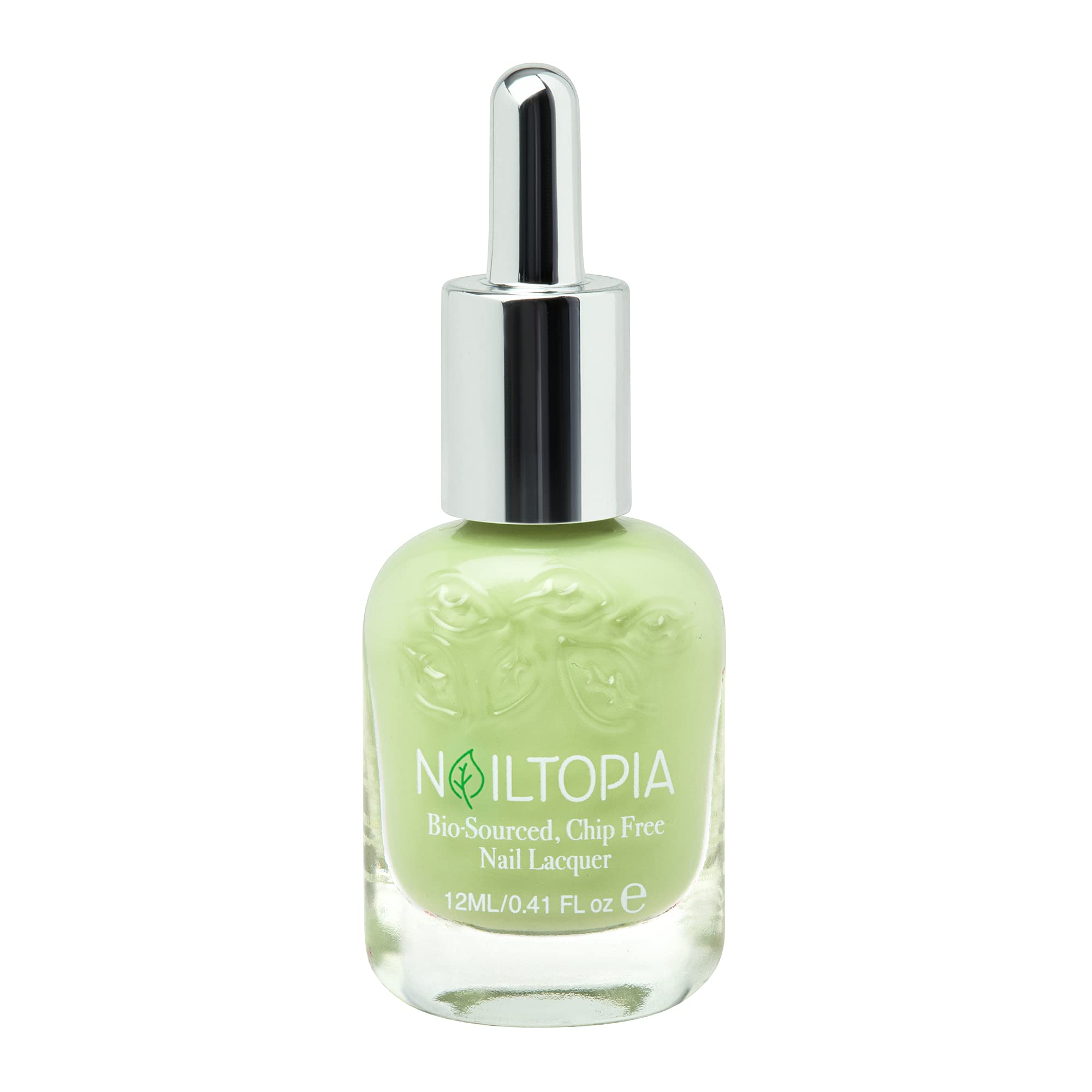 Nailtopia - Plant-Based Chip Free Nail Lacquer - Non Toxic, Bio-Sourced, Long-Lasting, Strengthening Polish - Juice Cleanse (Pas