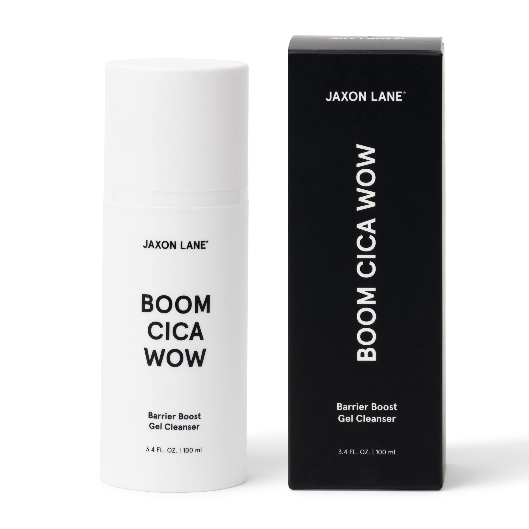 JAXON LANE Mens Face Wash BOOM cIcA WOW Barrier Boost gel cleanser, Daily Facial cleanser for Men  WOMEN: Hydrating Face cleanse
