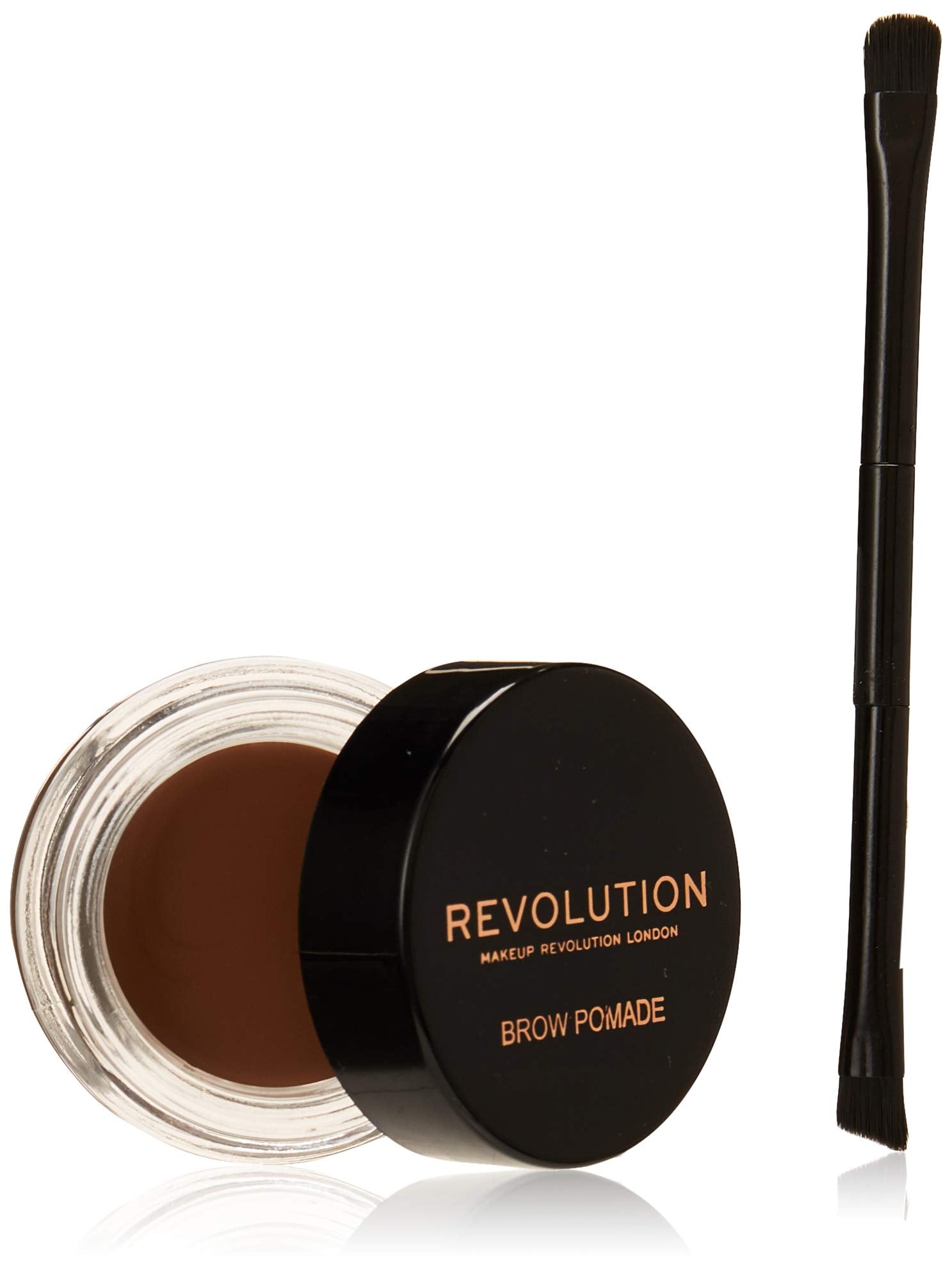Revolution Beauty London Brow Pomade with Brush (Soft Brown)