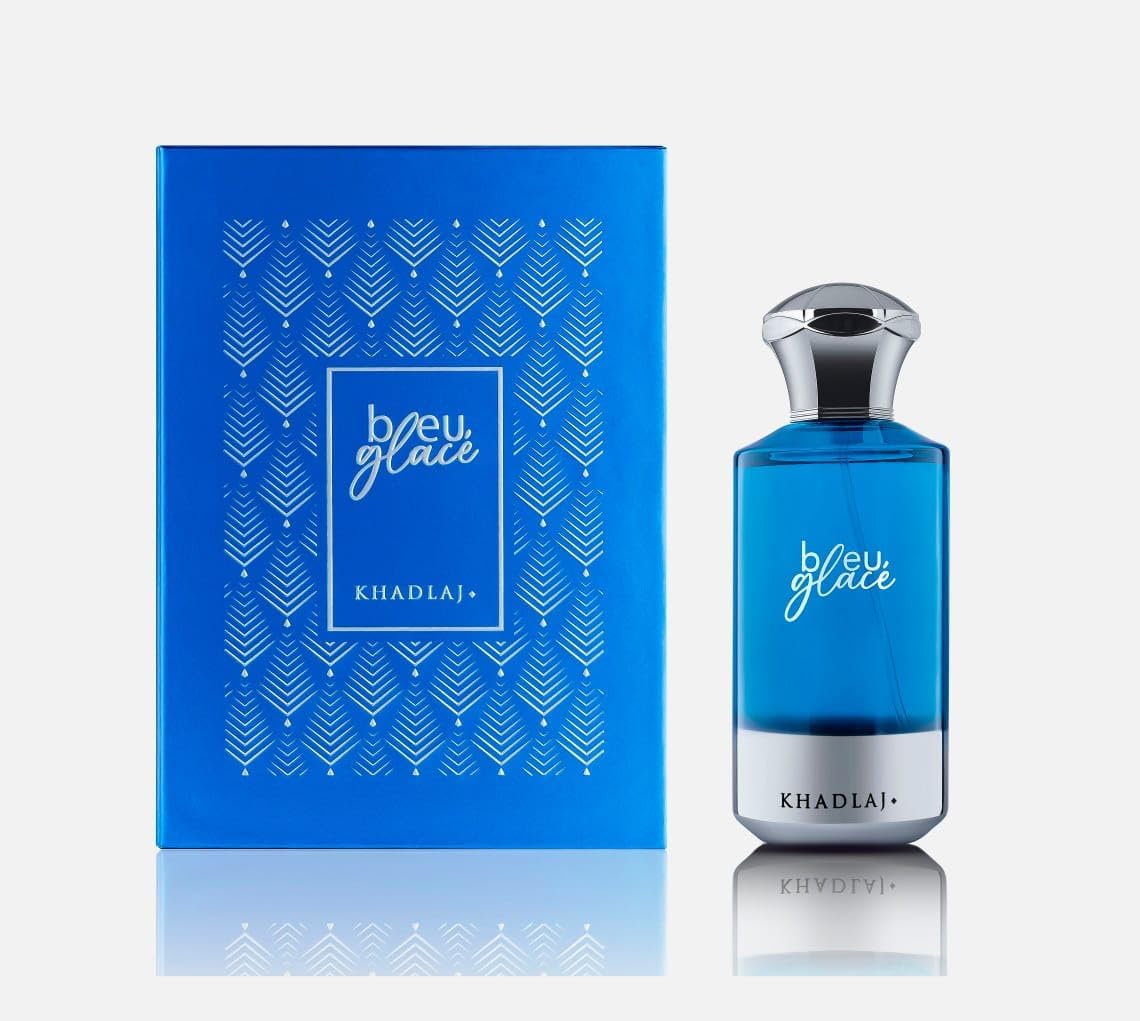 Khadlaj Bleu Glace Extrait De Parfum Spray for Men, 3.4 Ounce