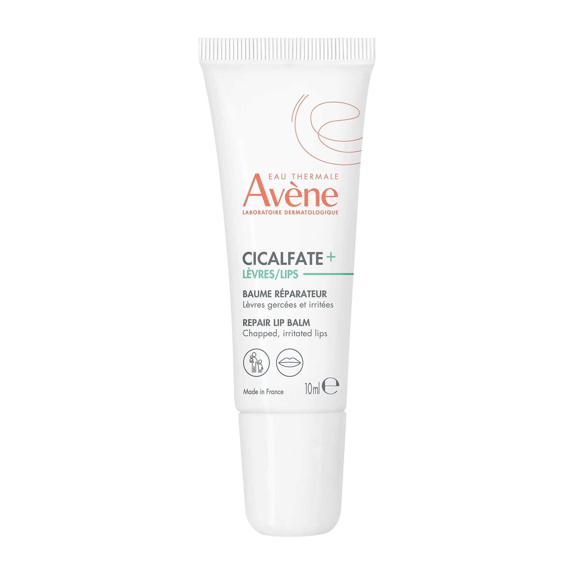 Avene Cicalfate Restorative Lip Cream, Long Lasting Moisture to Soothe Dry, Cracked Lips, promotes healthy lip barrier, water re