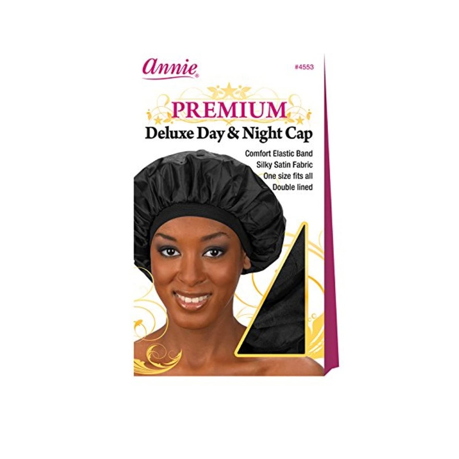 Annie Deluxe Day and Night Cap, Black