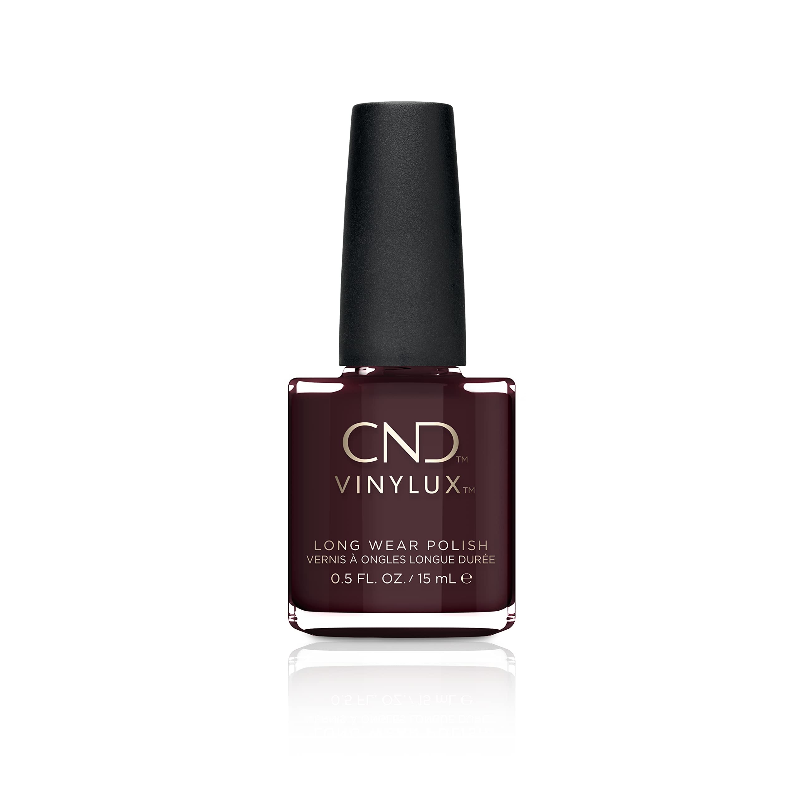 Cnd Vinylux Longwear Gray Nail Polish, Gel-Like Shine & Chip Resistant Color, 05 Fl Oz