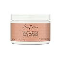Sheamoisture Hair Mask Coconut & Hibiscus For Dry Curls Hair Mask With Shea Butter 11.5 Oz