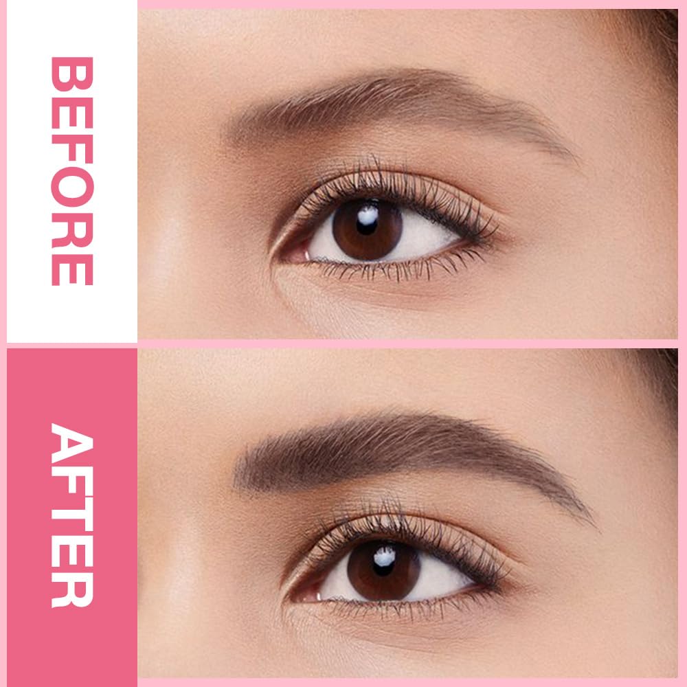 3Pcs Waterproof Eyebrow Pencil, Professional Makeup Micro Brow Pencil, Double-Ended Ultra-Fine Eyebrow Pencil, Ultra-Fine Mechan