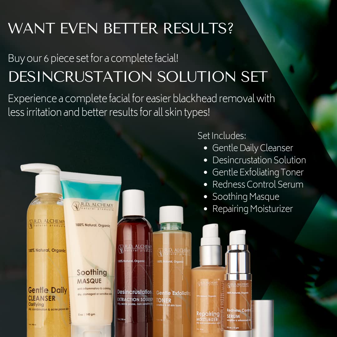 Rd Alchemy - Desincrustation Solution/Scaling Fluid To Help Soften And Open Pores, Remove Blackheads And To Make Extractions Eas