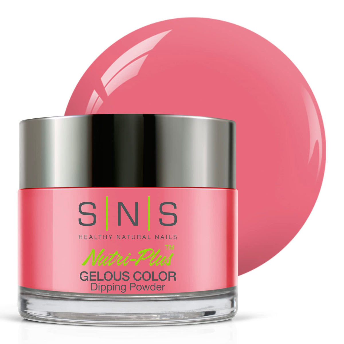 SNS Nail Dip Powder, Gelous Color Dipping Powder - Best Dressed (Pink) - Long-Lasting Acrylic Nail Color Lasts 14 Days - Low Odo