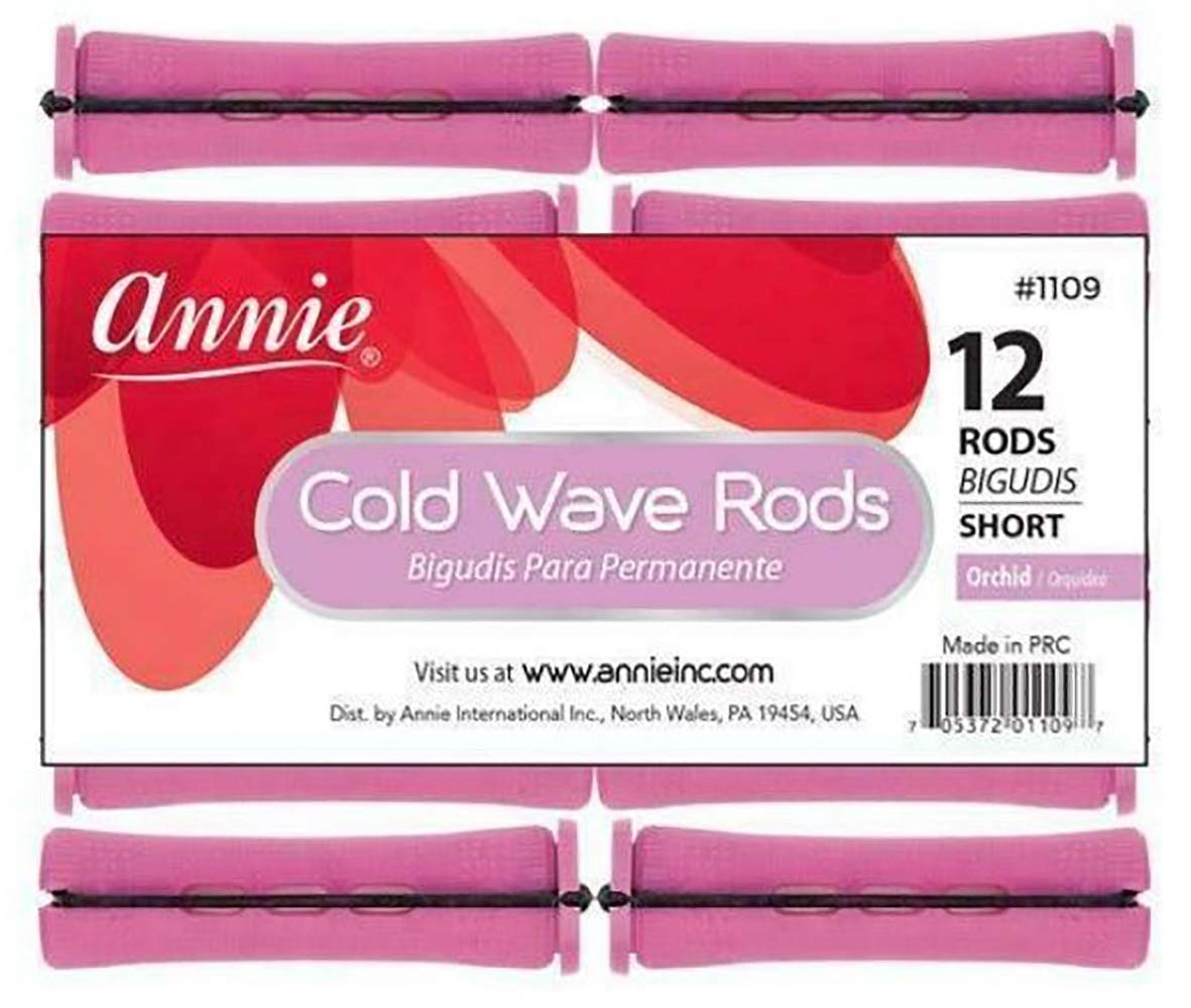 3 Packs of Annie Cold Wave Rods (Short) #1109 6Pcs/Pack