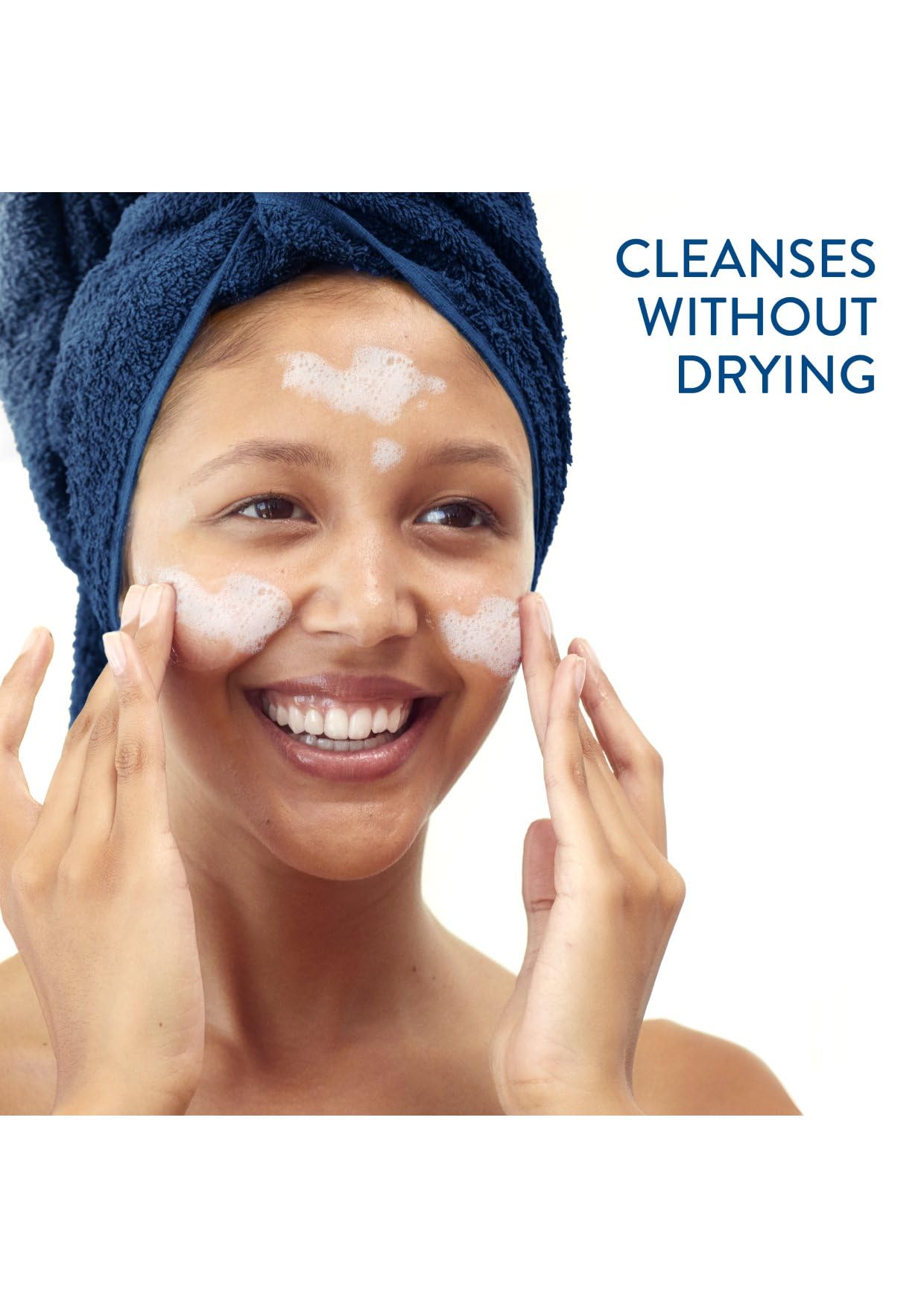 Cetaphil Oil Free Gentle Foaming Cleanser For Dry To Normal, Sensitive Skin, 8Oz Pack Of 2, Made With Glycerin And Vitamins B5 A
