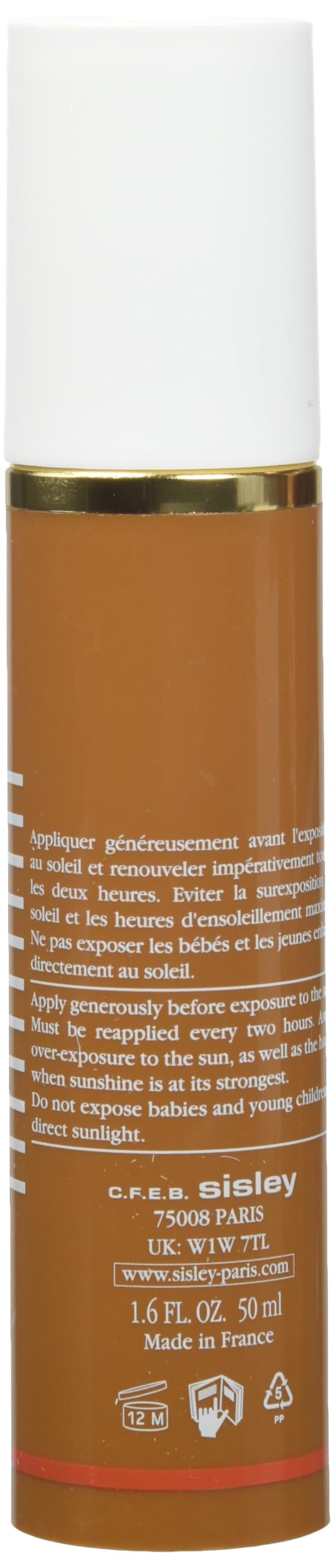 Sisley Paris Sunleya Age Minimizing Global Sun Care Spf 30 Uva High Protection, 1.7 Ounce