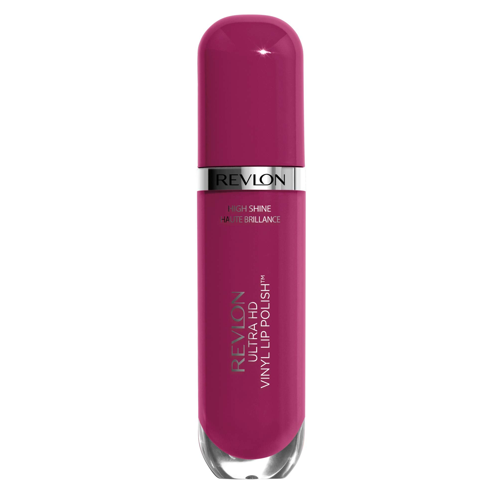 Revlon Ultra Hd Vinyl Lip Polish, Liquid Lipstick, Berry Blissed, Berry Gloss