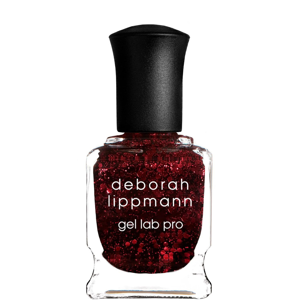 Deborah Lippmann Nail Polish, Gel Lab Pro | Treatment Enriched for Nail Health, Wear and Shine | No Lamps or Tools | Ruby Red Sl