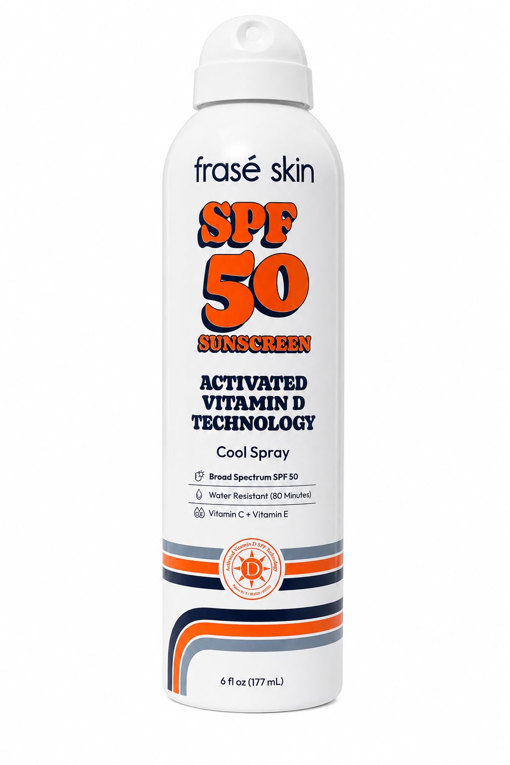 Frase Sunscreen Cooling Spray, Vitamin D Technology (6oz)