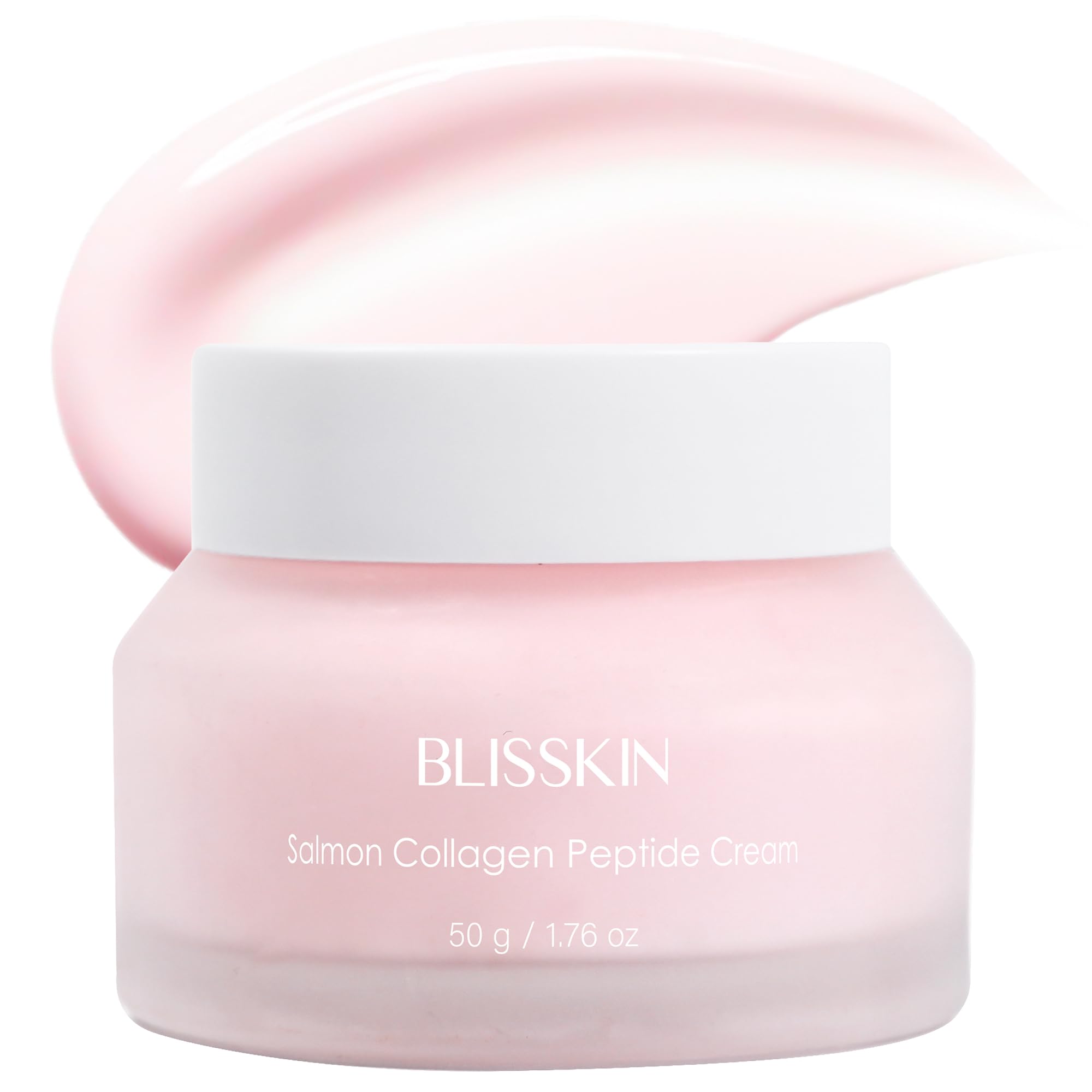 Blisskin Intensive Repair Salmon Collagen Peptide Face Cream  Deeply Nourishing Formula with Peptides & Niacinamide for Essenti