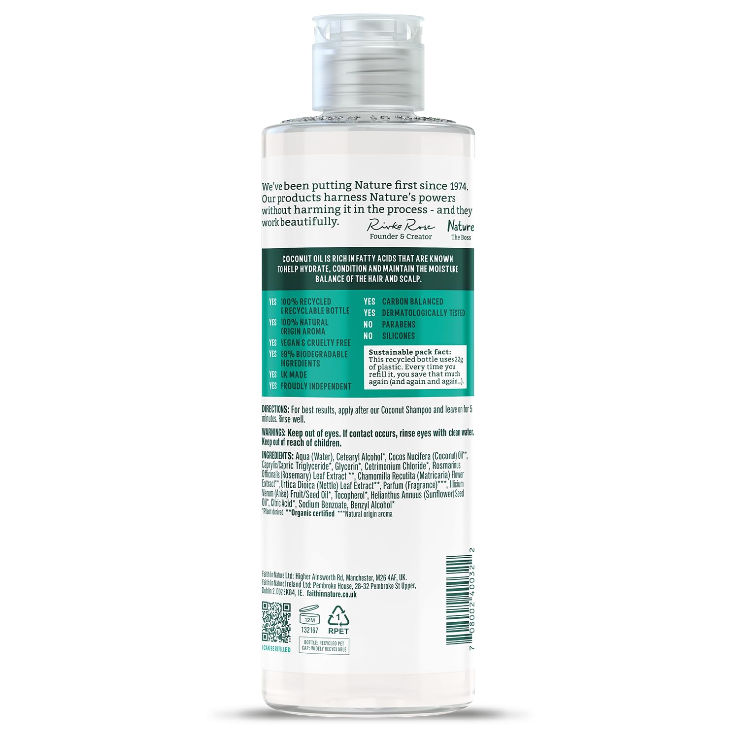 Faith In Nature coconut conditioner For Normal To Dry Hair 400ml