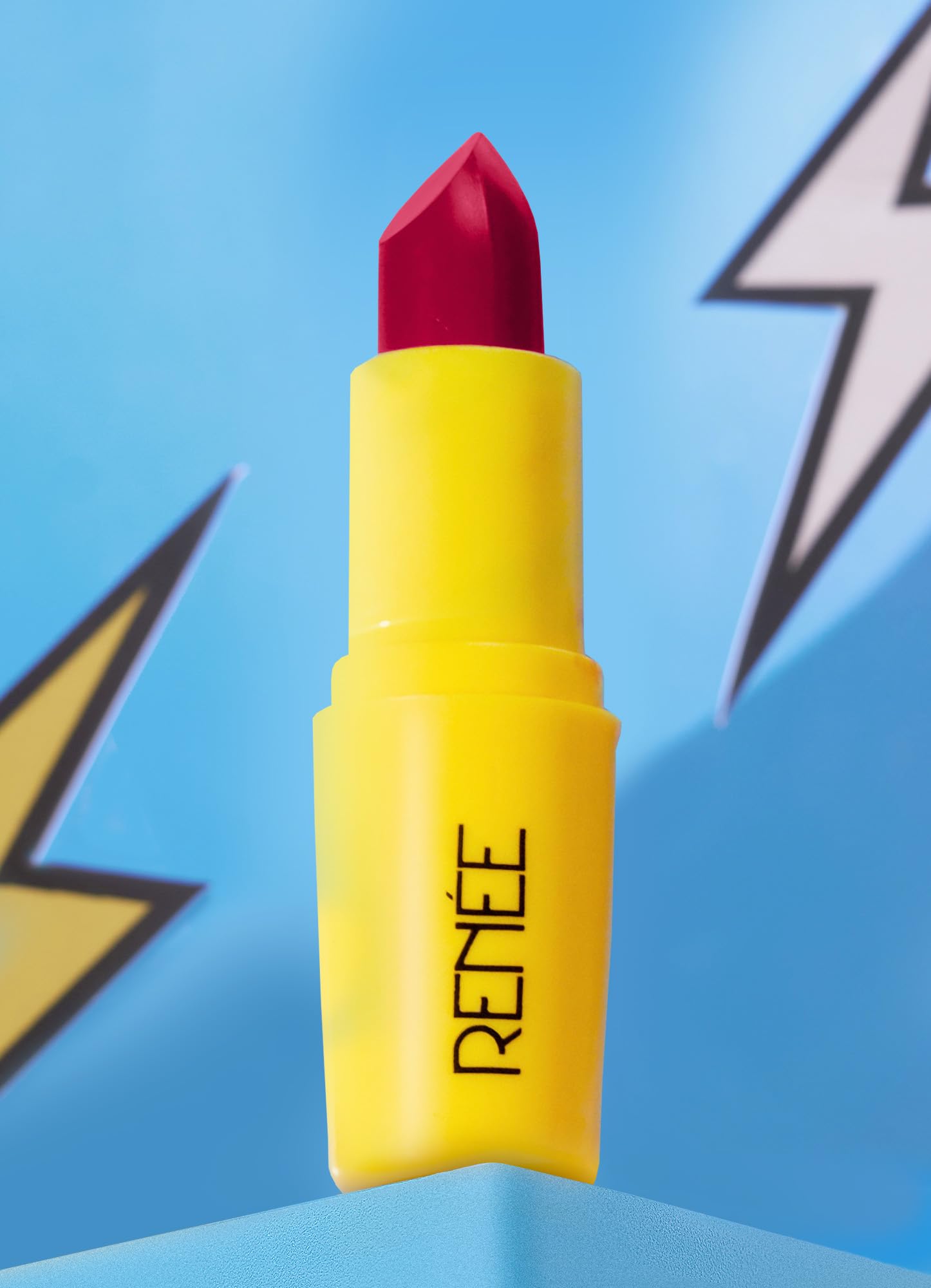 Renee Everyday Matte Lipstick  Jam, Lightweight, Intense Color Payoff With Creamy Matte Finish, Enriched With Vitamin C, Hyalur