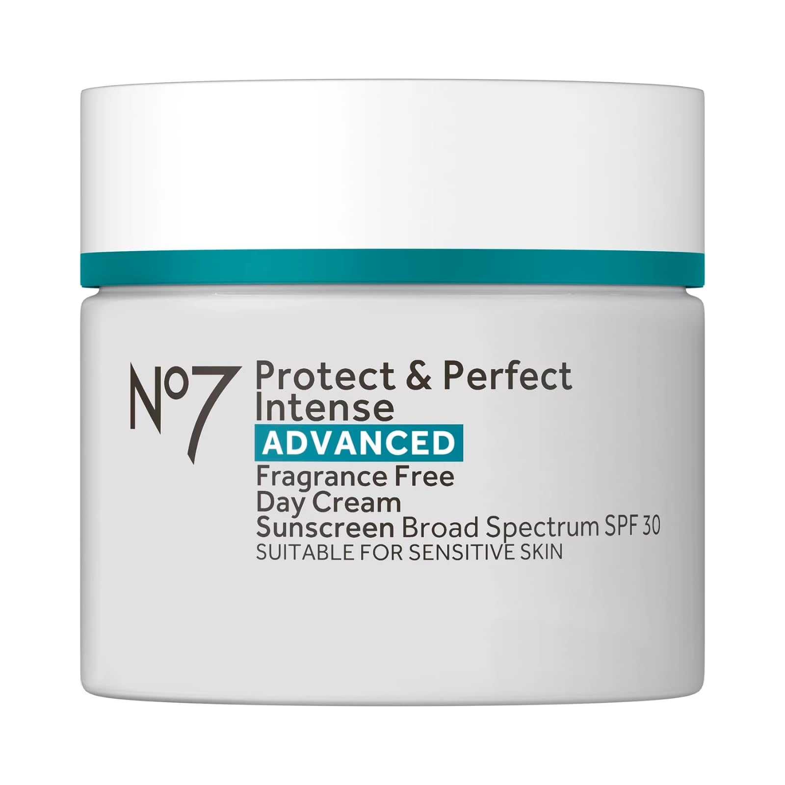 No7 Protect & Perfect Intense Advanced Day Cream SPF 30  AntiAging Facial Moisturizer with AntiWrinkle Technology  Hydrating