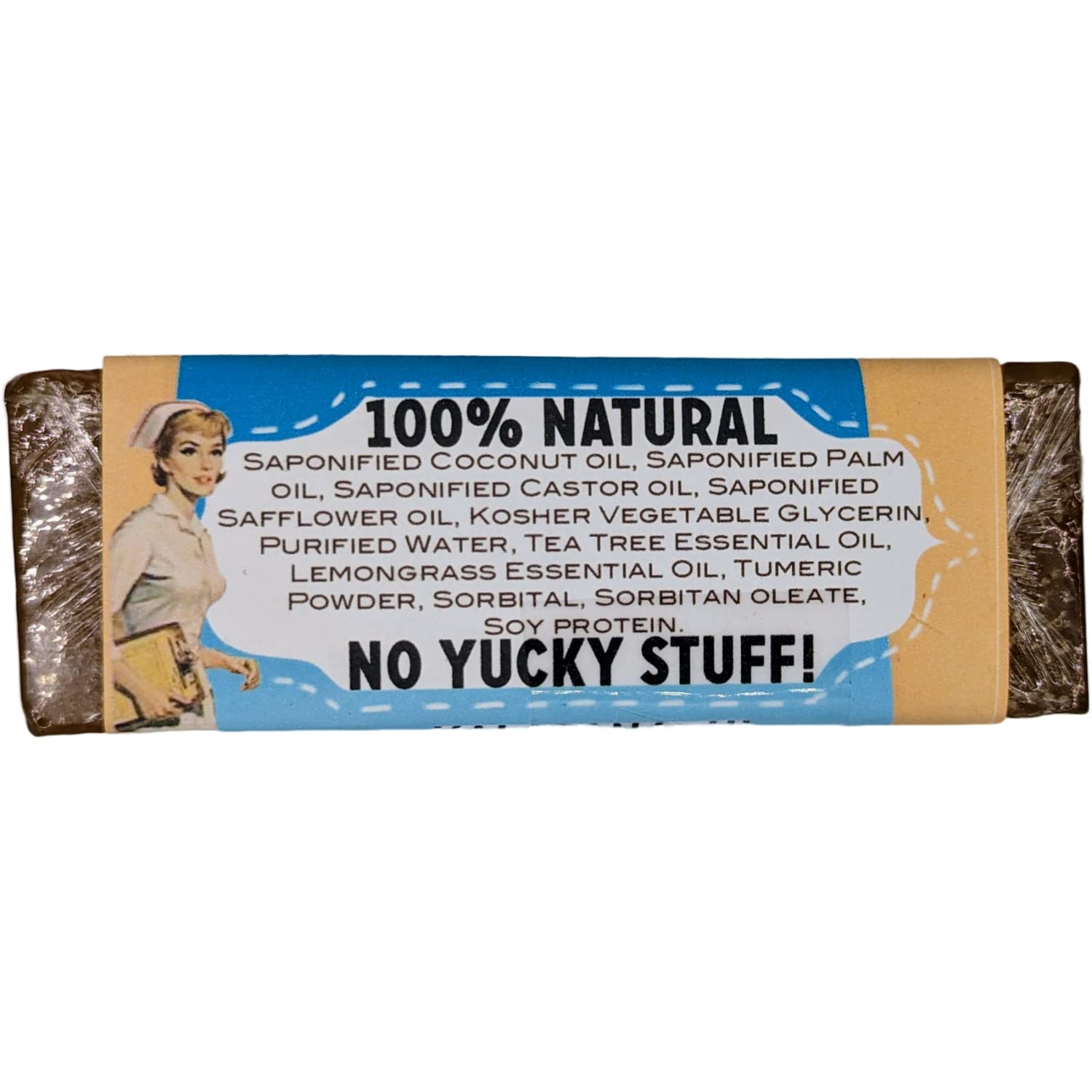 Filthy Nurse all natural glycerin BAR SOAP Tea Tree Lemongrass by Filthy Farmgirl