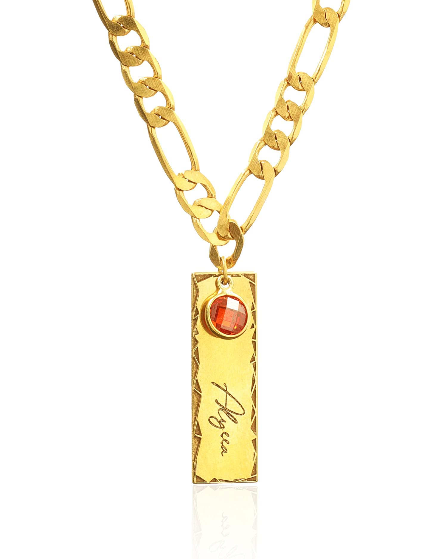 CoolJewelry Personalized bar Necklace for Women Custom Bar Necklace Engraved Bar Pendant Neckalce Customizable Your Name Bar Nec