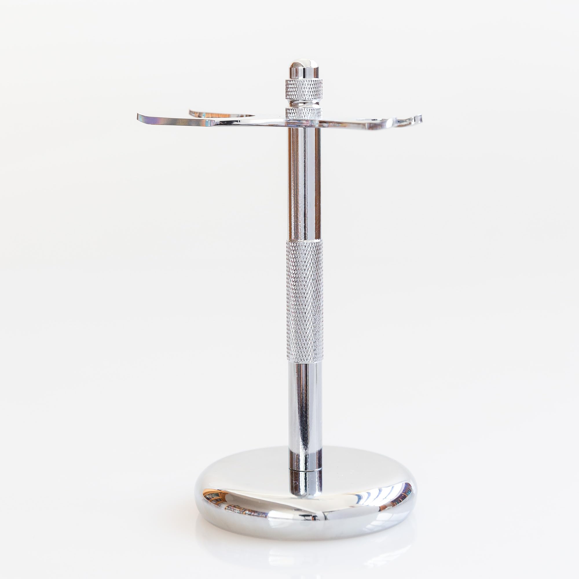 Bevel Safety Razor & Shaving Brush Display Stand With Non Slip Base, Dual Shave Stand Designed To Prevent Water Damage, Improve