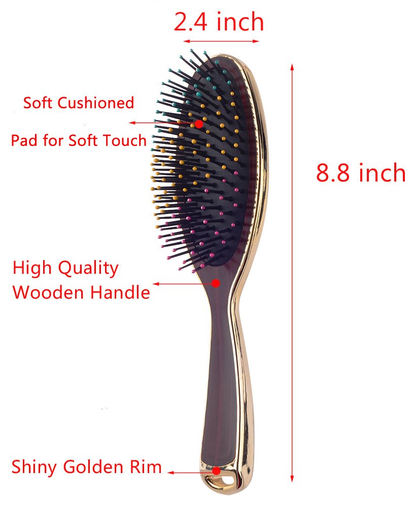 Detangling Hair Brush Comb for All Hair Types, Wet or Dry, for Women,Kids