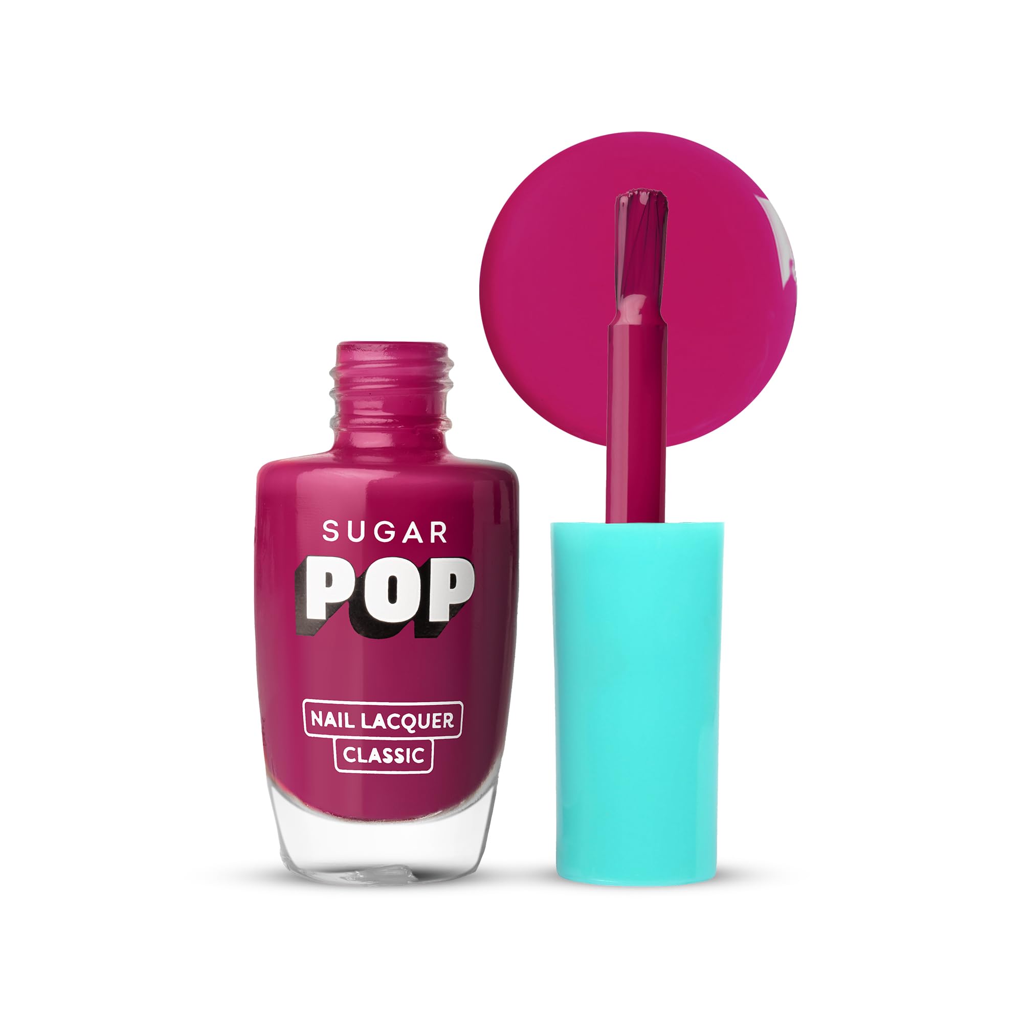 Sugar Pop Nail Lacquer  22 Burgundy Bloom & 26 Pink Perfection 10 Ml  Dries In 45 Seconds  QuickDrying, ChipResistant, Long