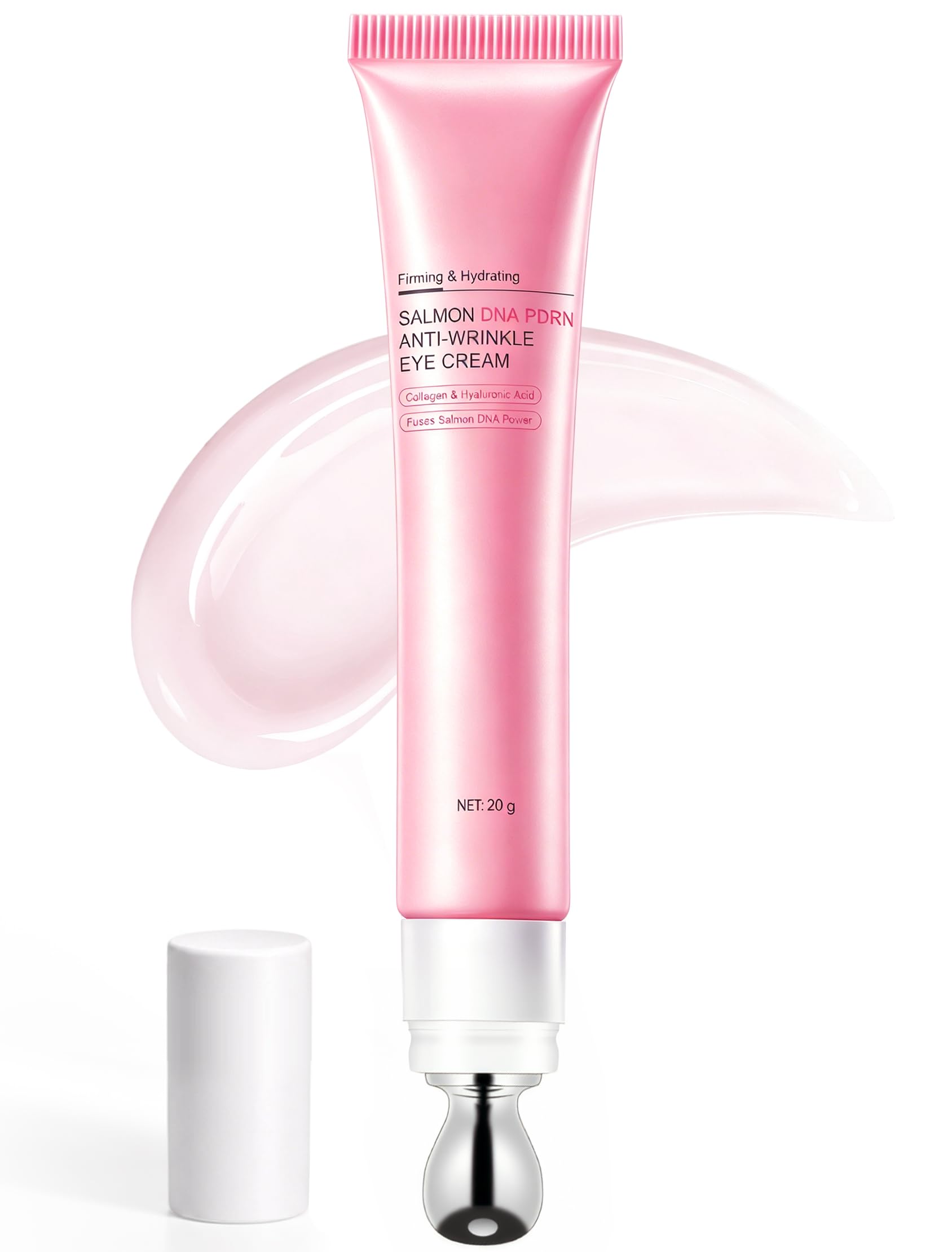 Vevivia Salmon DNA PDRN AntiWrinkle Eye Cream, Under Eye Cream, 0.7 Oz