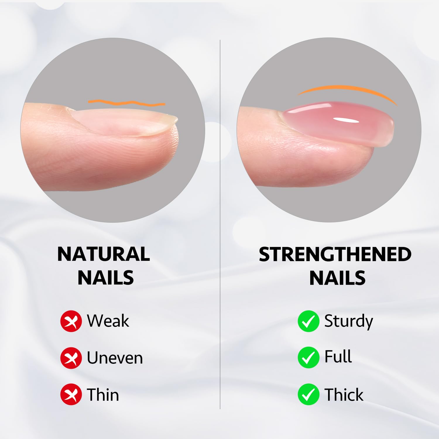 Gaoy Builder Gel For Nails, 16Ml Nail Strengthener In A Bottle, Nail Extension Hard Gel, Soak Off Long Lasting Uv Gel, 1963 Berr