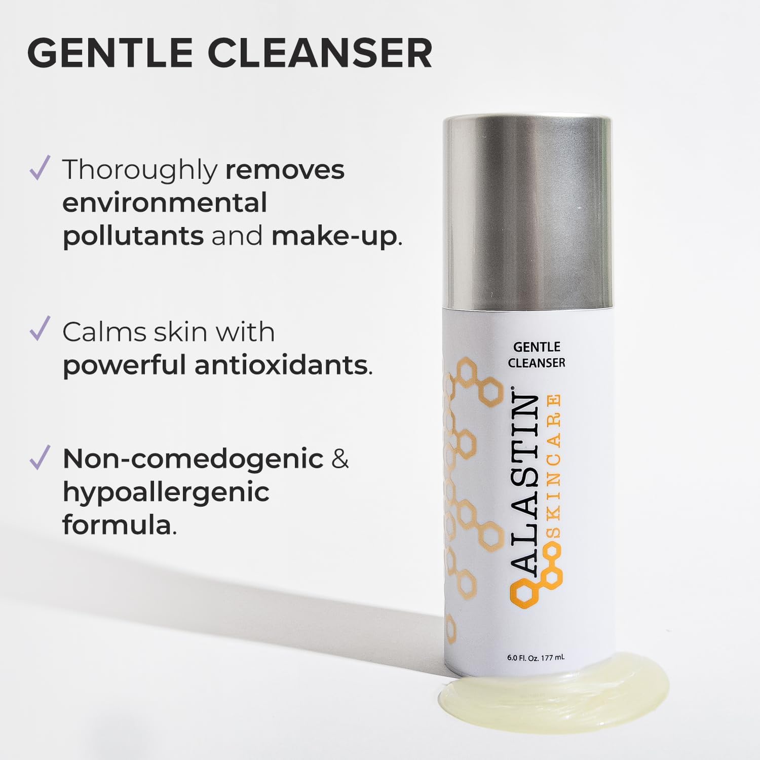 ALASTIN Skincare Gentle Cleanser Foaming Gel Face Wash (6 oz) | Soothing & Nourishing for Dry Skin | Cleansing Foam Removes Oil,