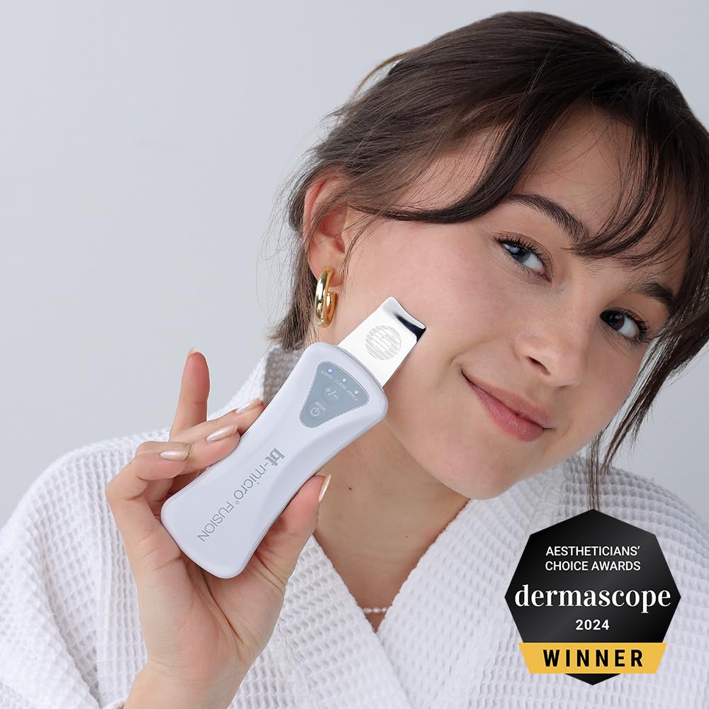 Bio-Therapeutic bt-Micro Fusion Ultrasonic Skin Exfoliation. Smooth Skin, Clear Congestion, Superior Blackhead Extraction, 3 Mod