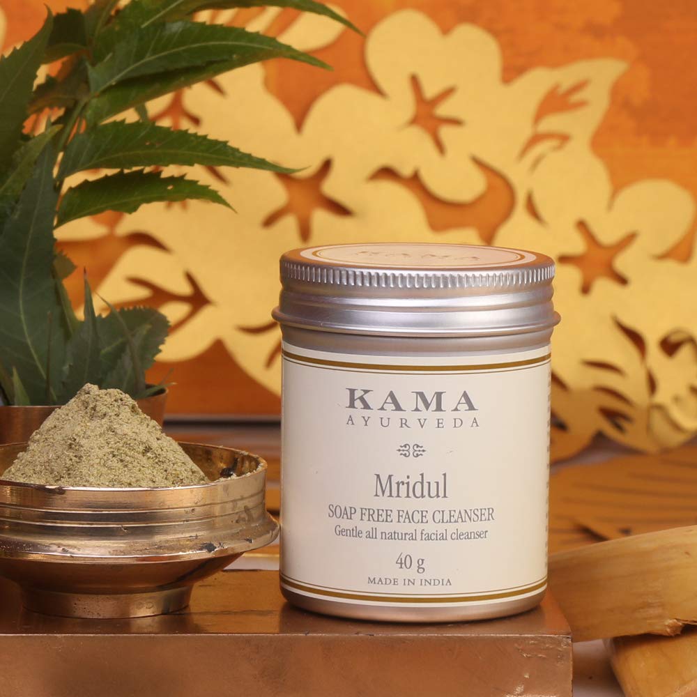 Kama Ayurveda Mridul Soap-Free Face Cleanser, 40g