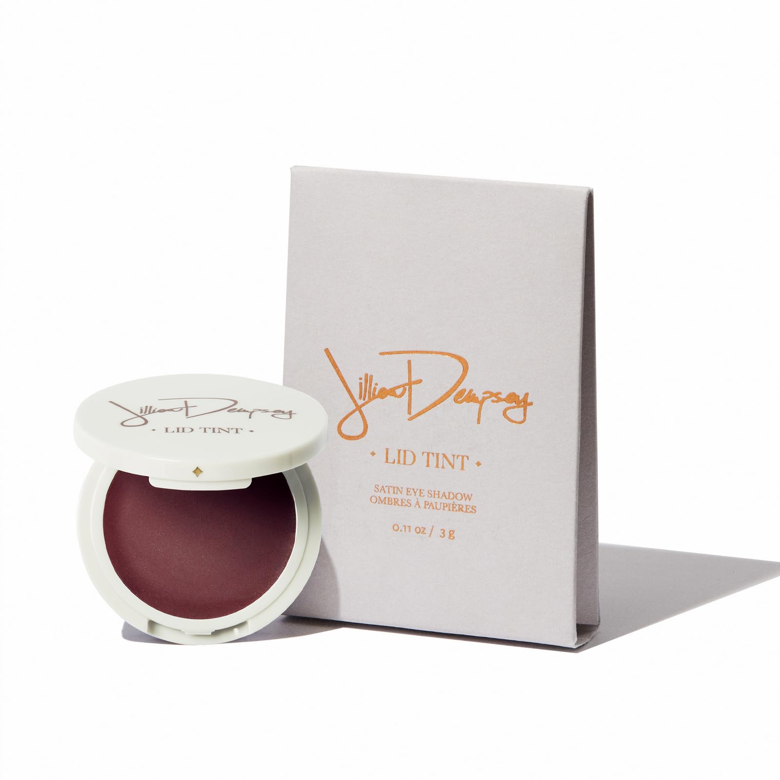 Jillian Dempsey Lid Tint: Satin Cream Eyeshadow I Easy Application for a Natural Shimmer or a Layered Matte Finish I Plum