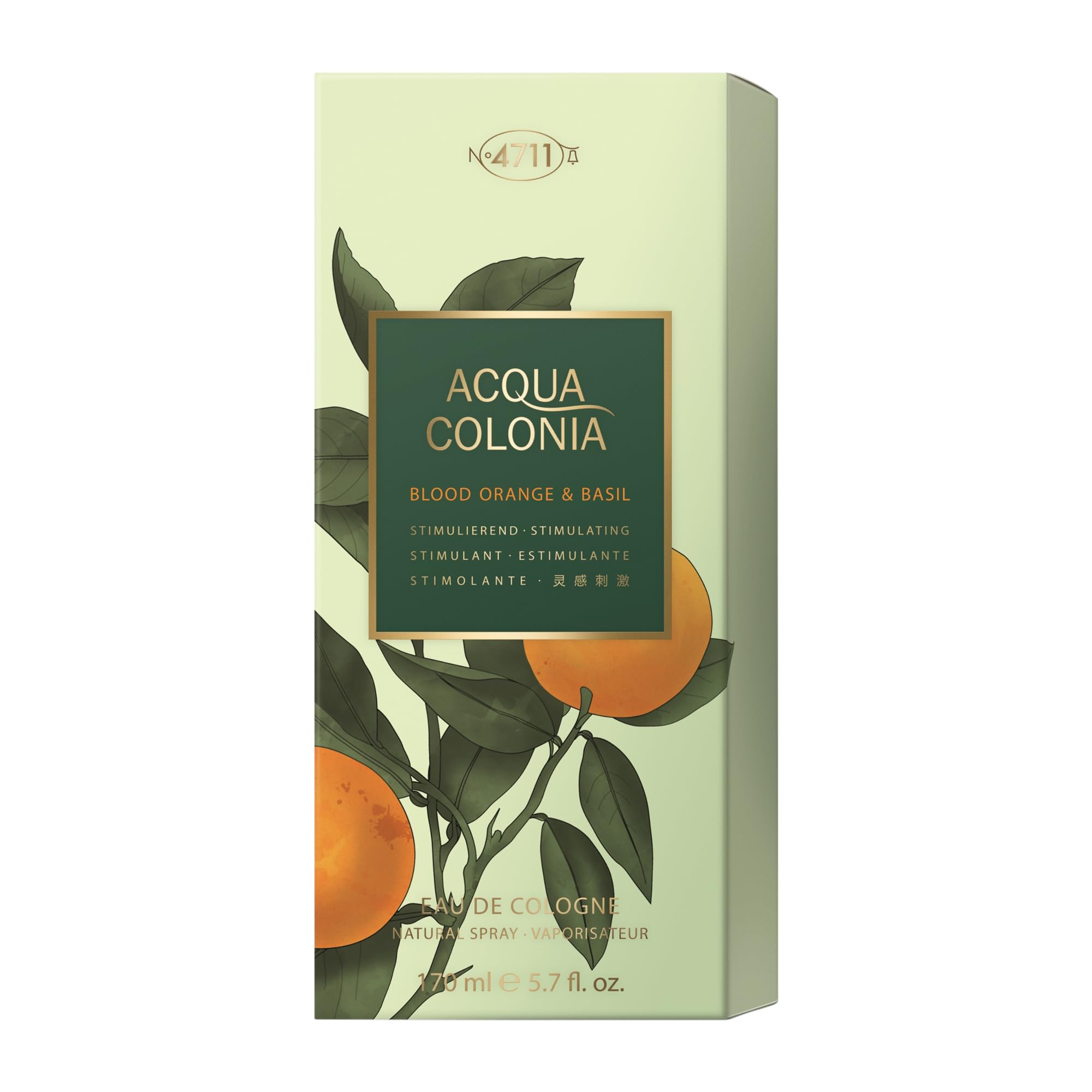 4711 Acaua Coloniablood Orange & Basil Eau De Cologne Spray 57 Oz